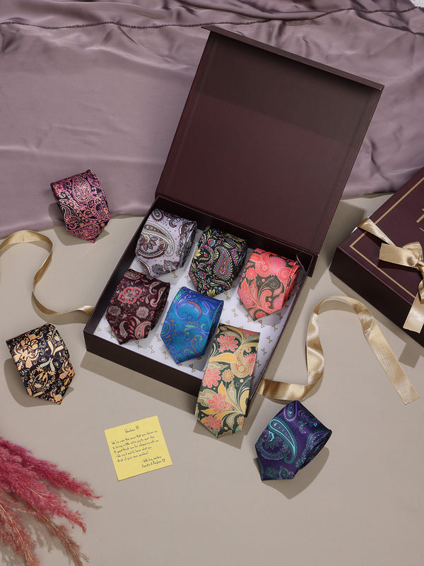 Printed Tie Series – 9 Pieces
