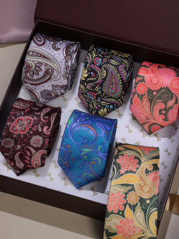 Printed Tie Series – 9 Pieces