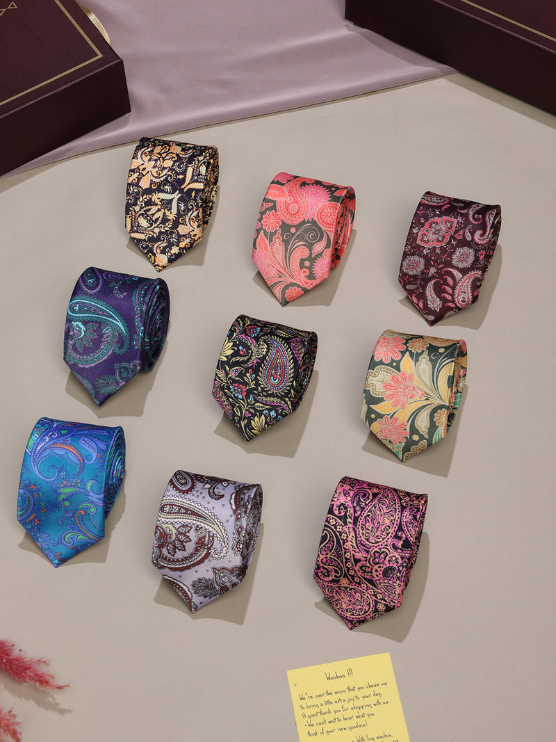 Printed Tie Series – 9 Pieces
