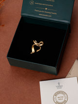 Gold Bow Adjustable Ring