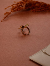 Gold Bow Adjustable Ring