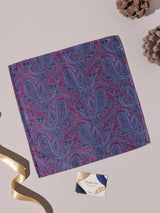 Pink & Blue Paisley Performance Silk™ Pocket Square
