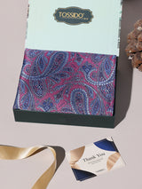 Pink & Blue Paisley Performance Silk™ Pocket Square