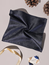 Dark Navy Tonal Paisley Performance Silk™ Pocket Square