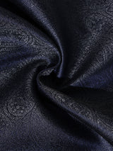 Dark Navy Tonal Paisley Performance Silk™ Pocket Square