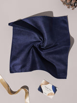 Navy Tonal Paisley Performance Silk™ Pocket Square