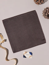 Brown Houndstooth Performance Silk™ Pocket Square
