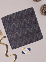Grey & Brown Paisley Performance Silk™ Pocket Square