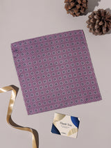 Lilac Medallion Performance Silk™ Pocket Square