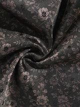 Black Floral Performance Silk™ Pocket Square