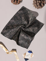 Black Floral Performance Silk™ Pocket Square