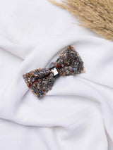 Smoky Topaz Gemstone Bowtie