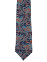 Paisley Printed Necktie & Pocket Square Gift Set