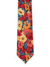 Floral Printed Necktie & Pocket Square Giftset