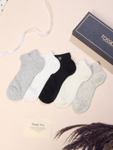 Low-Cut Ankle Socks – Pack of 5