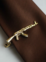 Golden AK47 Tie bar