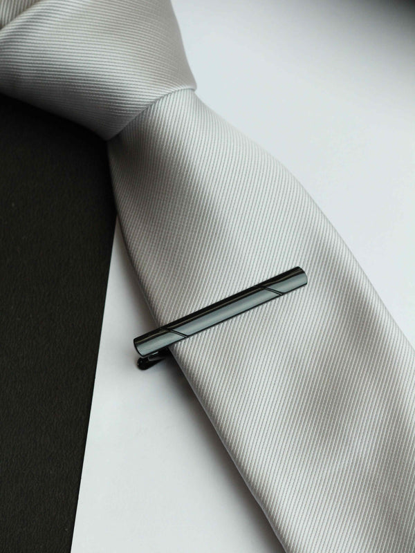 Black Solid Tie bar
