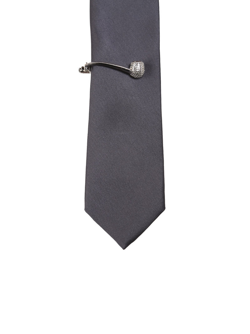 Silver Smoking Pipe Tie bar