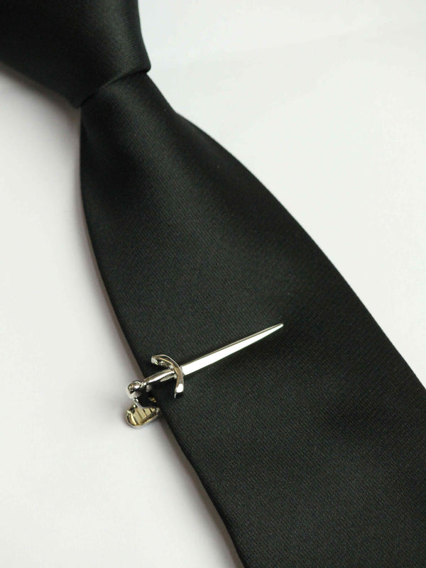 Silver Dagger Tie Bar