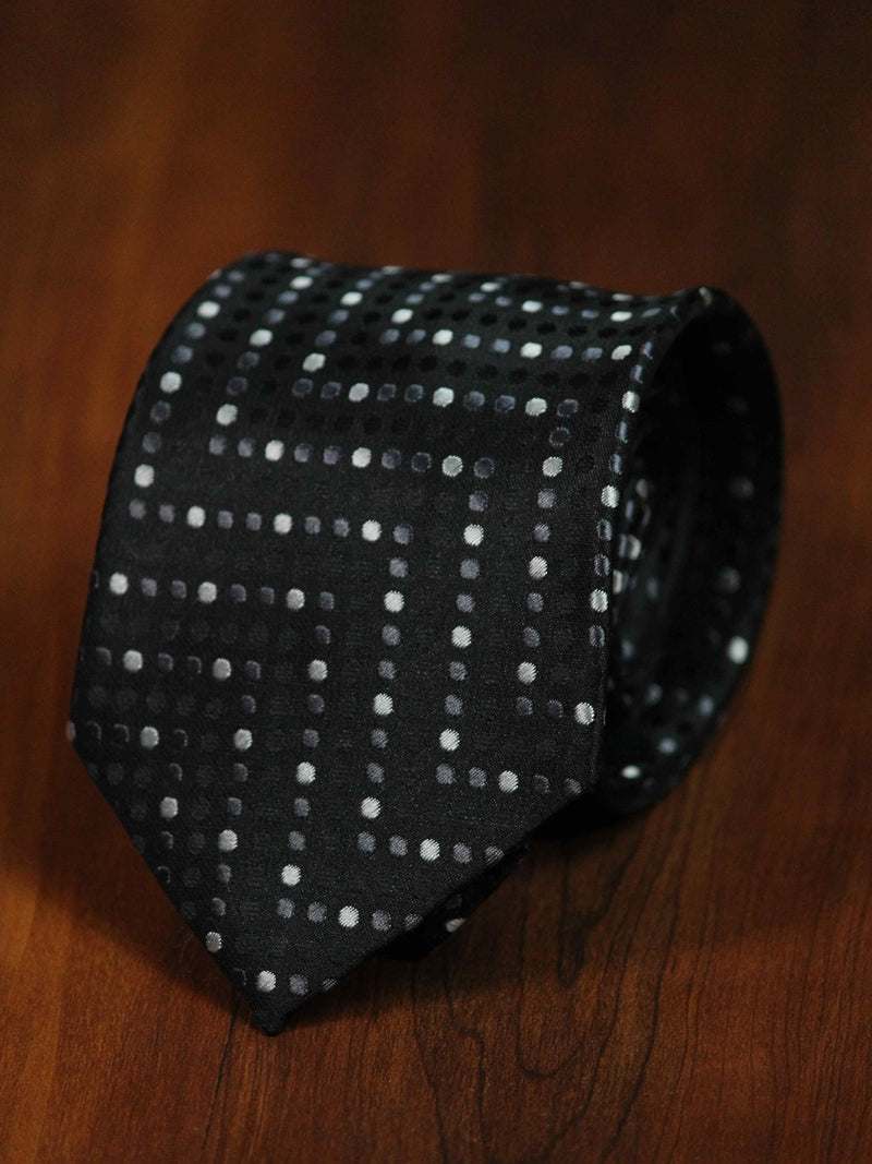 Black Necktie & Pocket Square Giftset