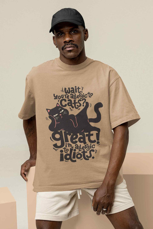 Idiot Repellent Oversized Tee