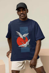 A Feathered Mirage Oversized Tee - TOSSIDO