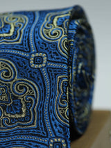 Acrimony Silk Abstract Necktie - TOSSIDO