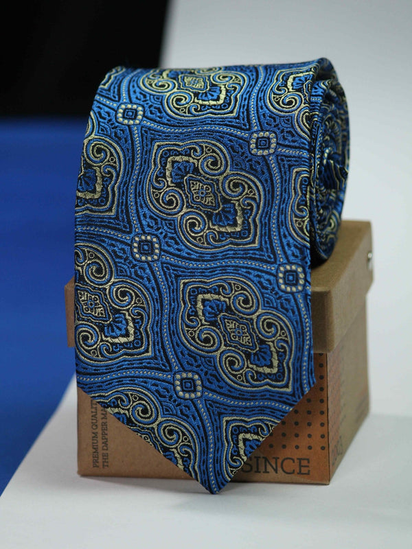 Acrimony Silk Abstract Necktie - TOSSIDO