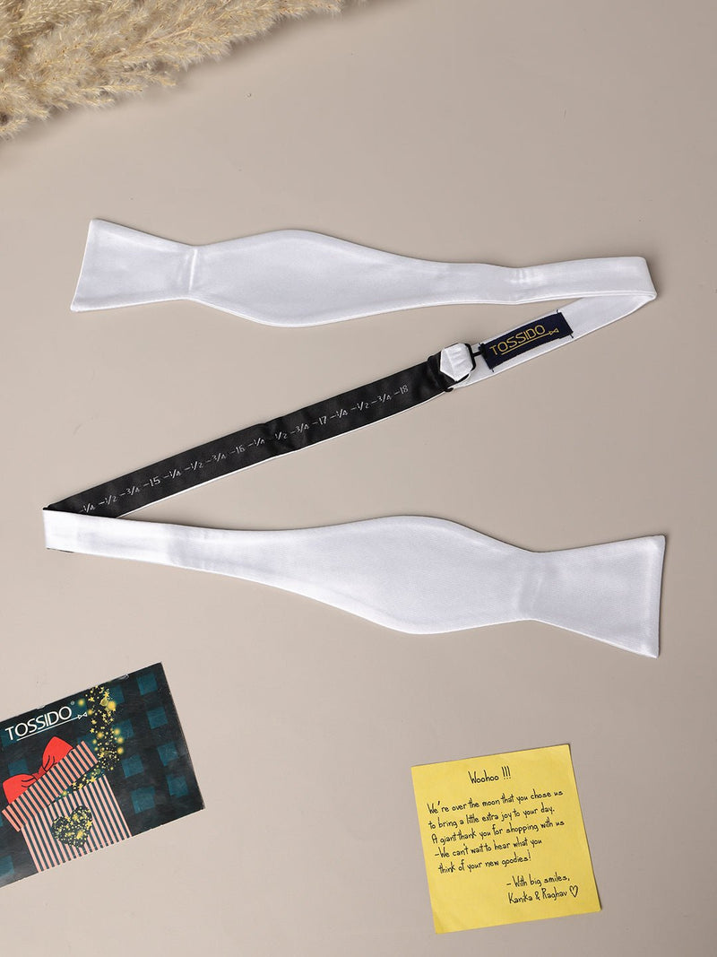 Adroit Self - tie Bow Tie - TOSSIDO