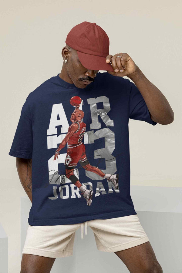 Air 23 Jordan Oversized Tee - TOSSIDO