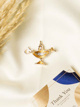 Aladdin’s Wish Lamp Brooch - TOSSIDO