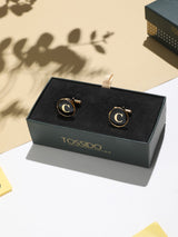 Alphabet C Cufflink - TOSSIDO