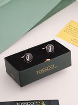 Alphabet F Cufflink - TOSSIDO