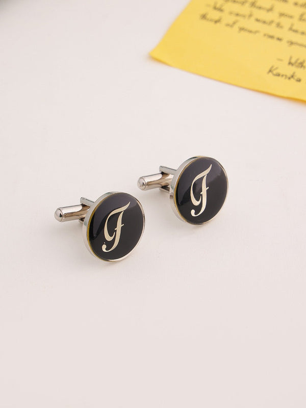Alphabet F Cufflink - TOSSIDO