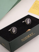 Alphabet F Cufflink - TOSSIDO