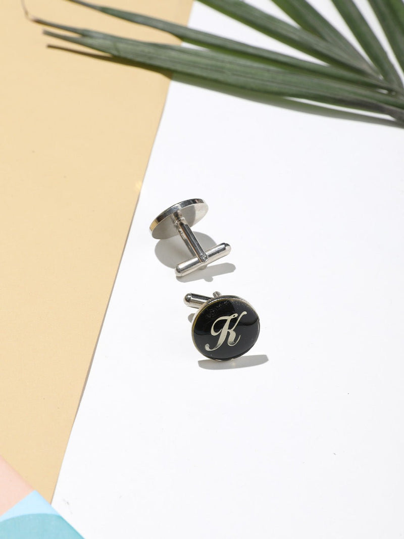 Alphabet K Cufflink - TOSSIDO