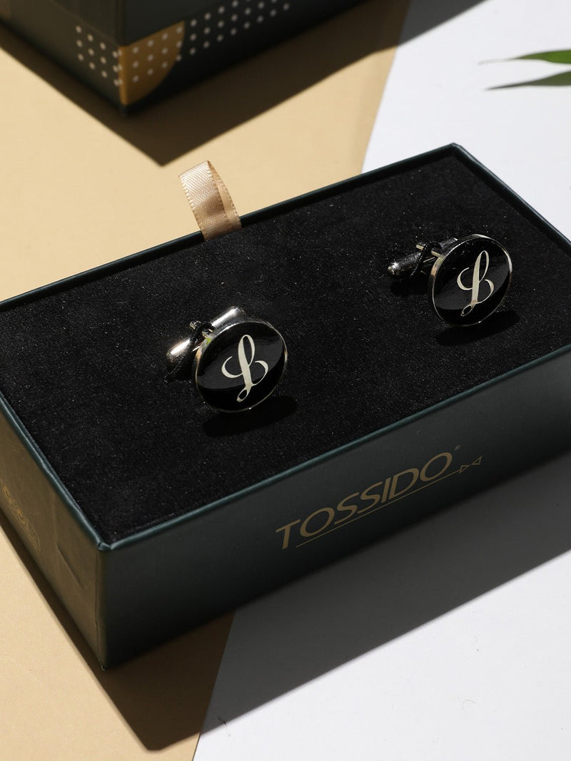 Alphabet L Cufflink - TOSSIDO
