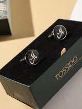 Alphabet M Cufflink - TOSSIDO