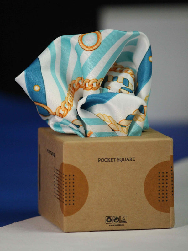 Anchor Pocket Square - TOSSIDO