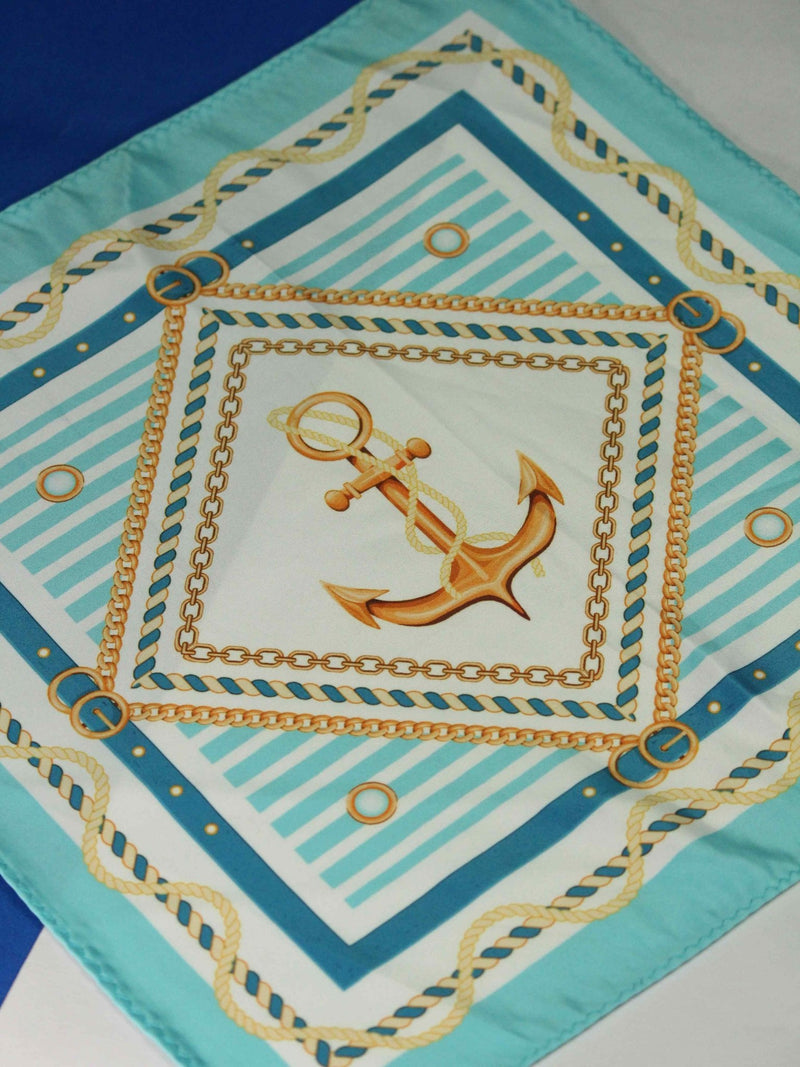 Anchor Pocket Square - TOSSIDO