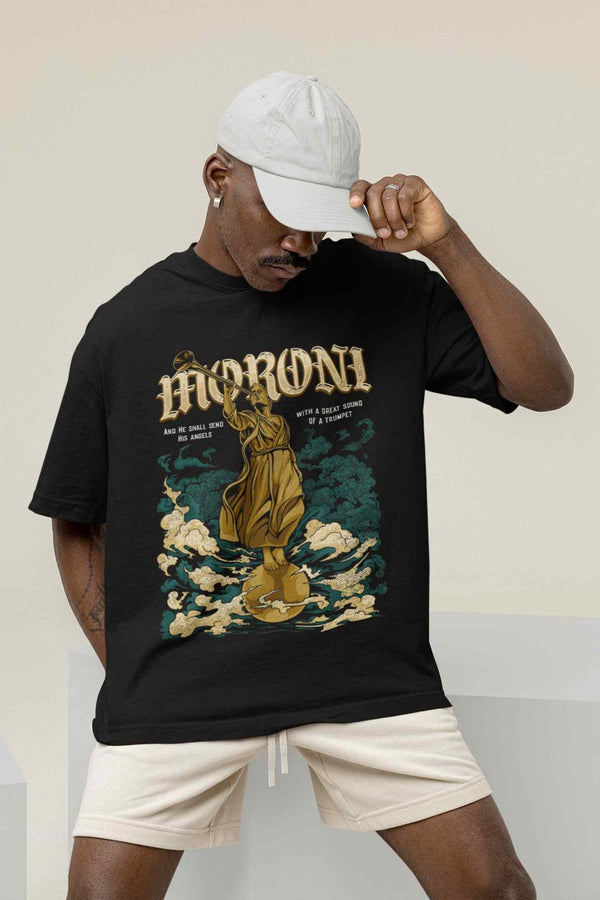 Angel Moroni Oversized Tee - TOSSIDO