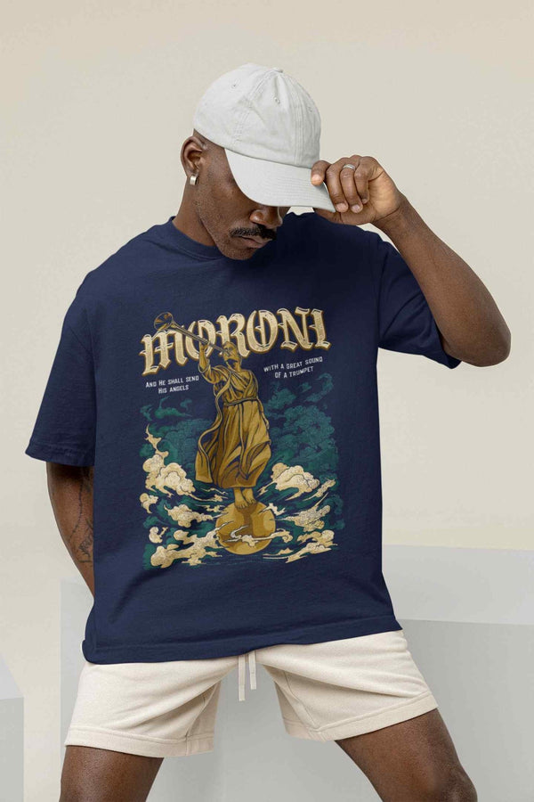 Angel Moroni Oversized Tee - TOSSIDO