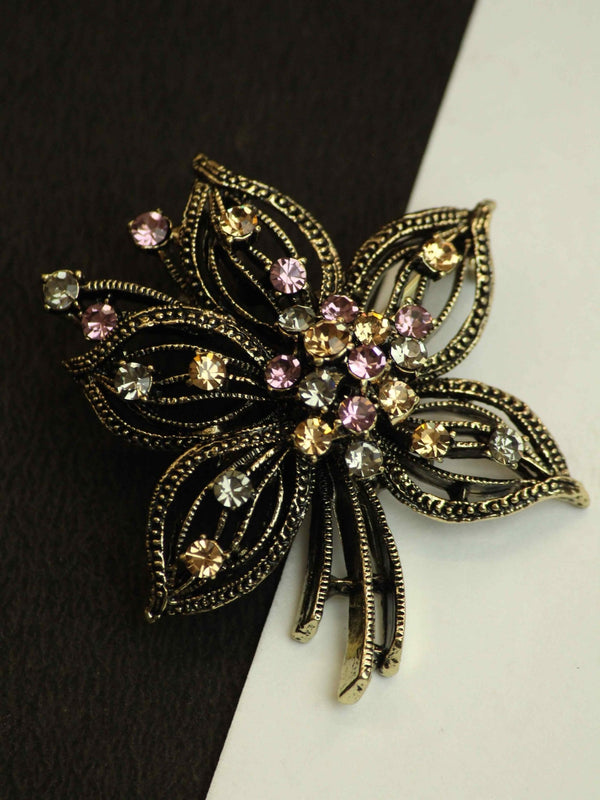 Antique Flower Brooch - TOSSIDO