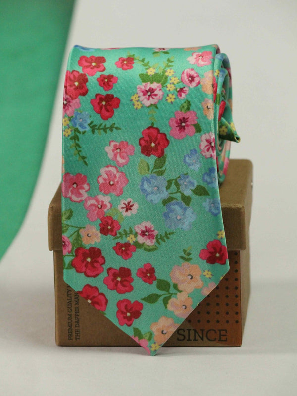 Aquamarine Necktie - TOSSIDO