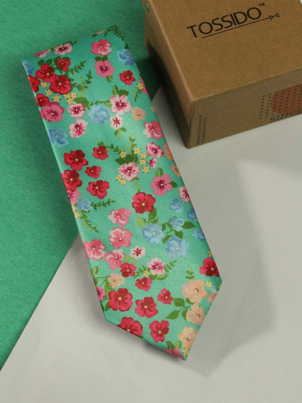Aquamarine Necktie - TOSSIDO