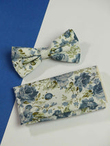 Aquarelle Bowtie & Pocket Square Set - TOSSIDO