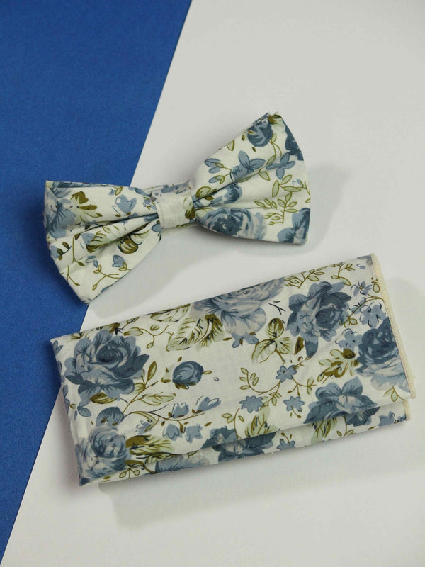 Aquarelle Bowtie & Pocket Square Set - TOSSIDO