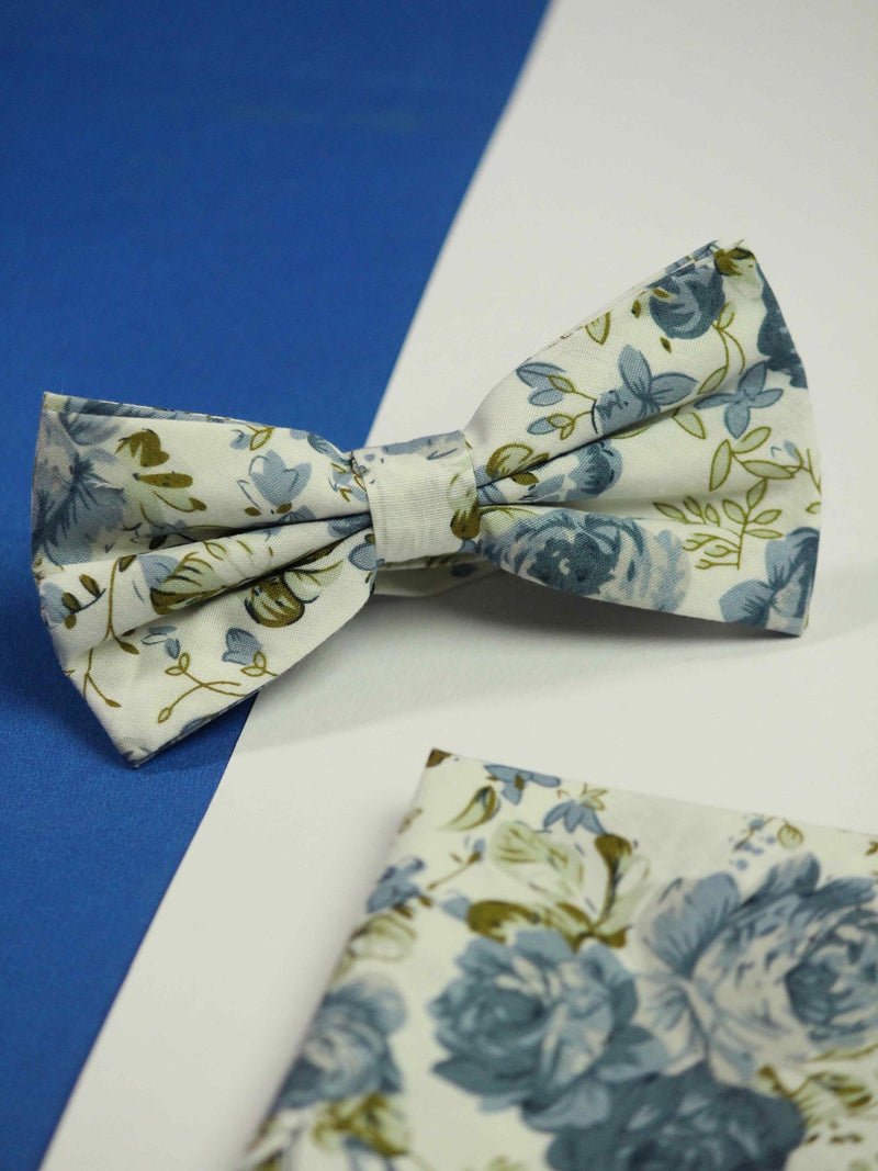 Aquarelle Bowtie & Pocket Square Set - TOSSIDO