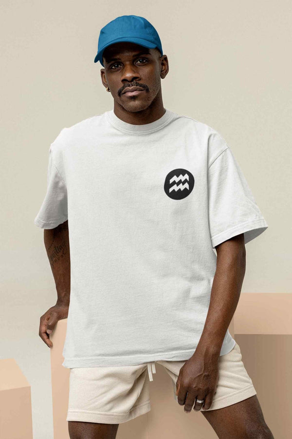 Aquarius Oversized Tee - TOSSIDO