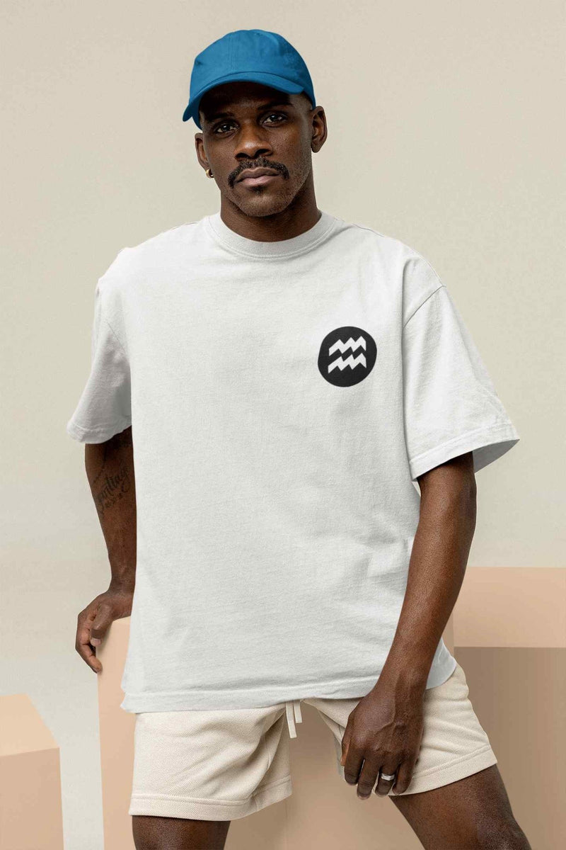 Aquarius Oversized Tee - TOSSIDO